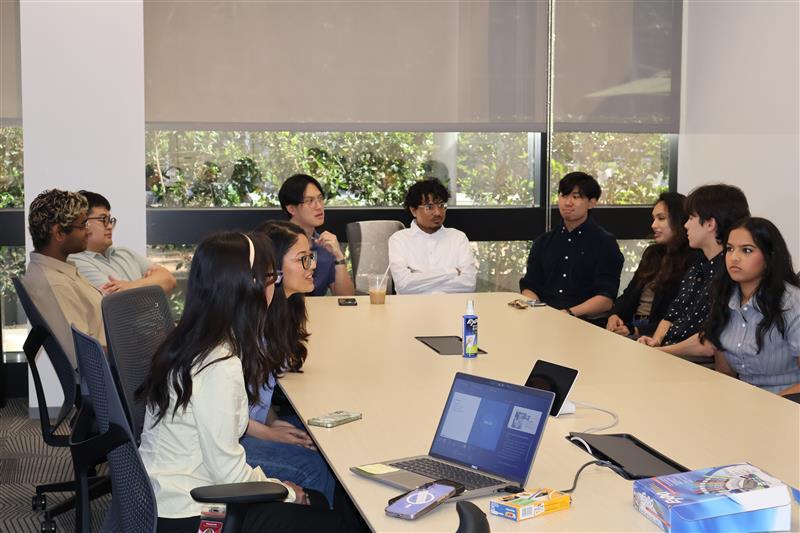 Interns at Panasonic Avionics