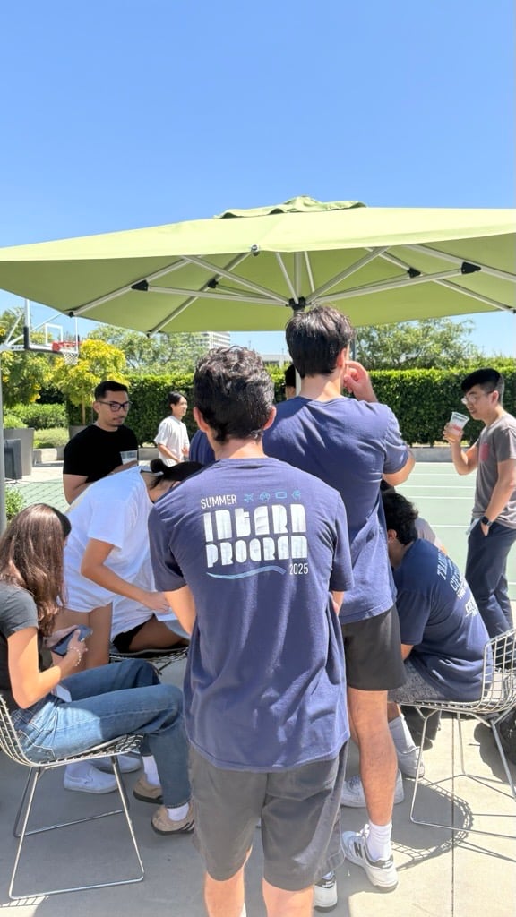 Interns at Panasonic Avionics