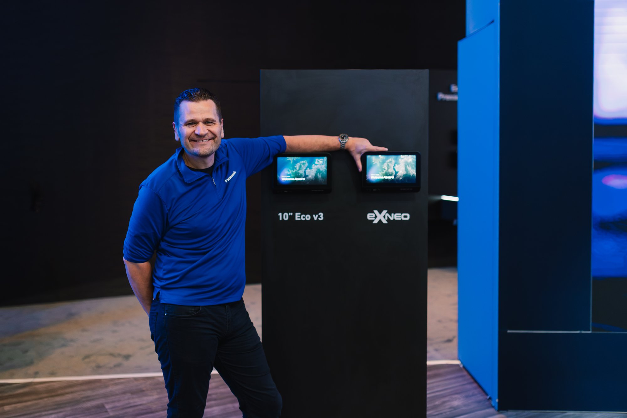 Andy Masson unveils Panasonic Avionics eXNeo