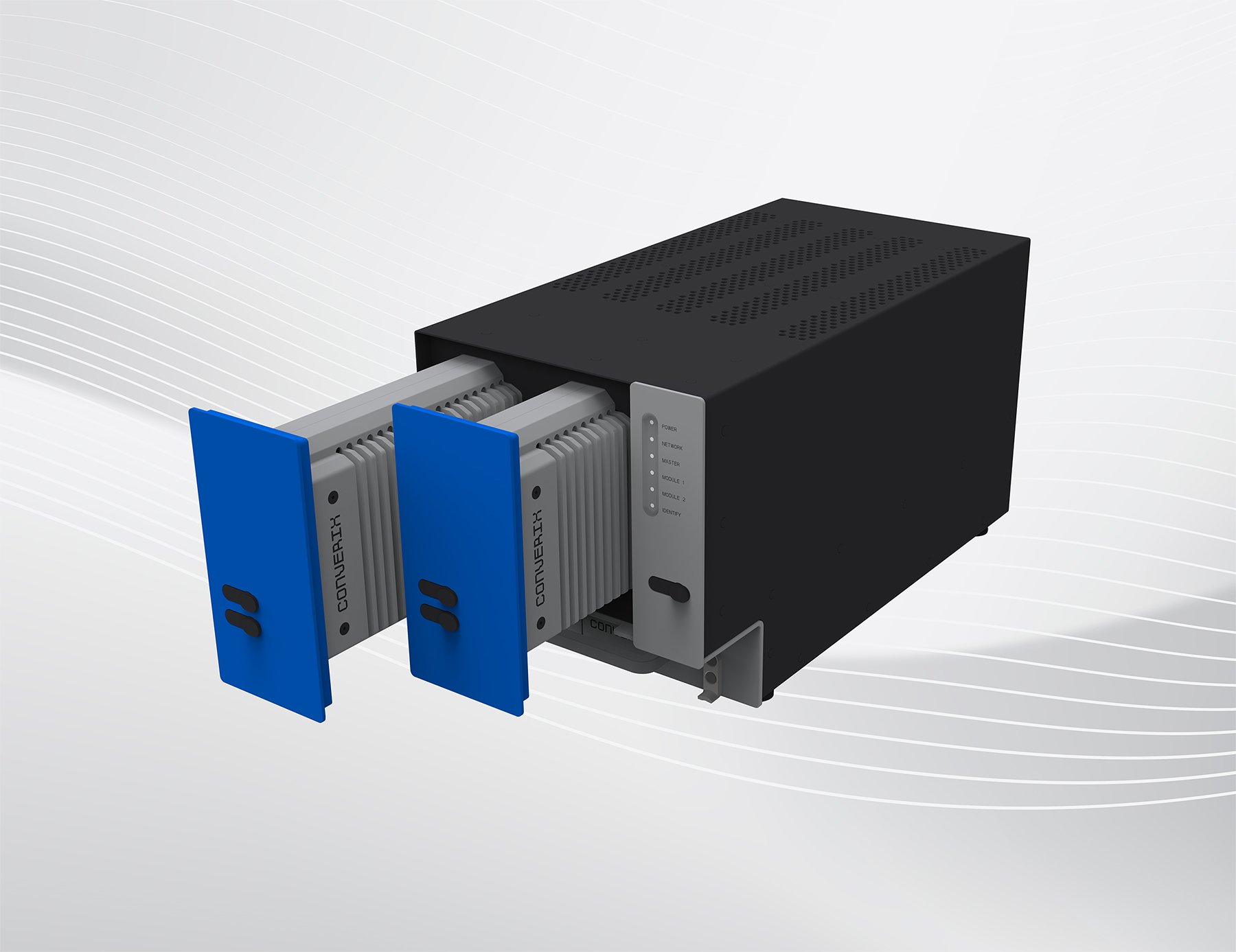 Open Converix, showing the Modules